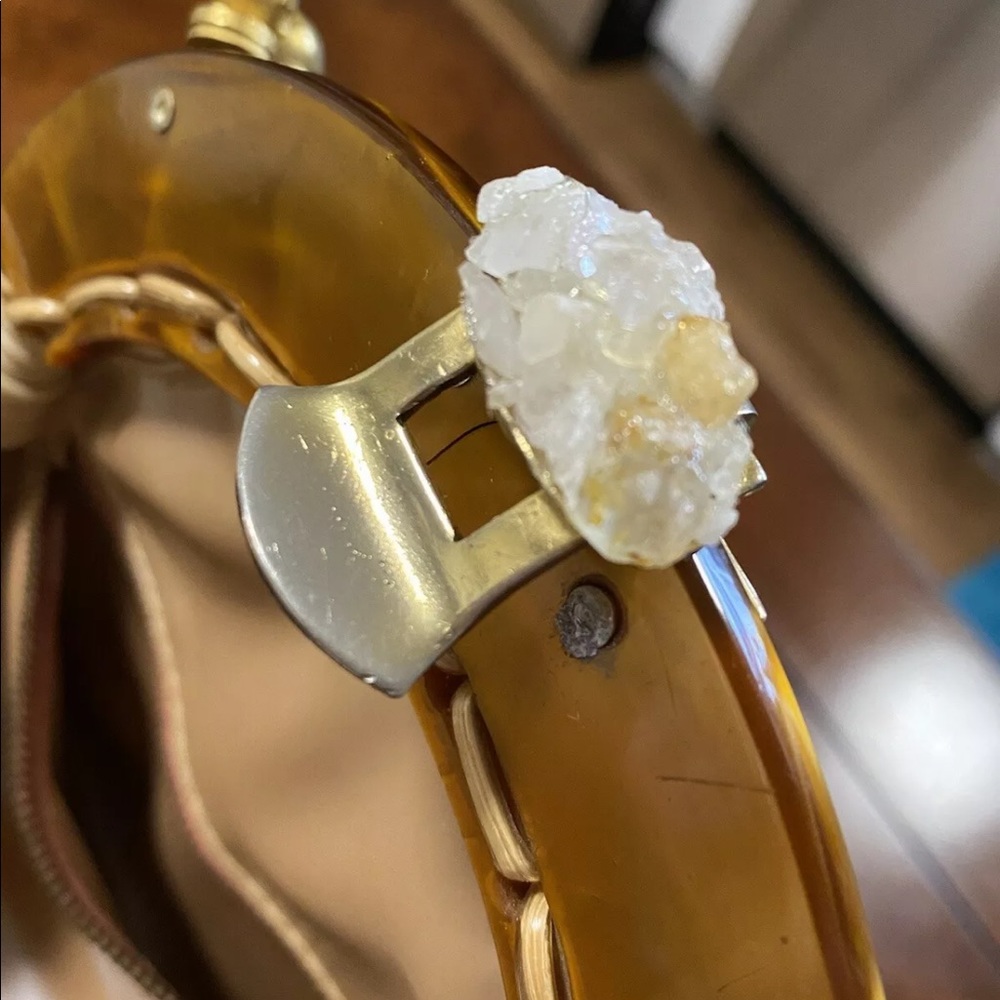 Lucite wicker purse - Picture 8 of 12